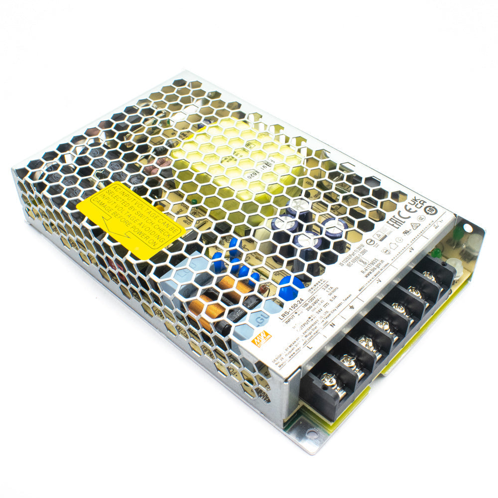 24V 150W Meanwell SMPS (LRS-150-24) - Electra Traders | Electronic Components & Gadgets India