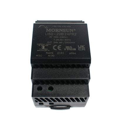 24V 2.5A Mornsun Power Supply (LI60-20B24PR2) - Electra Traders | Electronic Components & Gadgets India