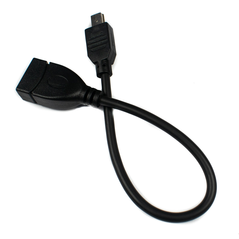 USB Type-A Female to USB Mini-B Male Adapter Cable - Electra Traders | Electronic Components & Gadgets India
