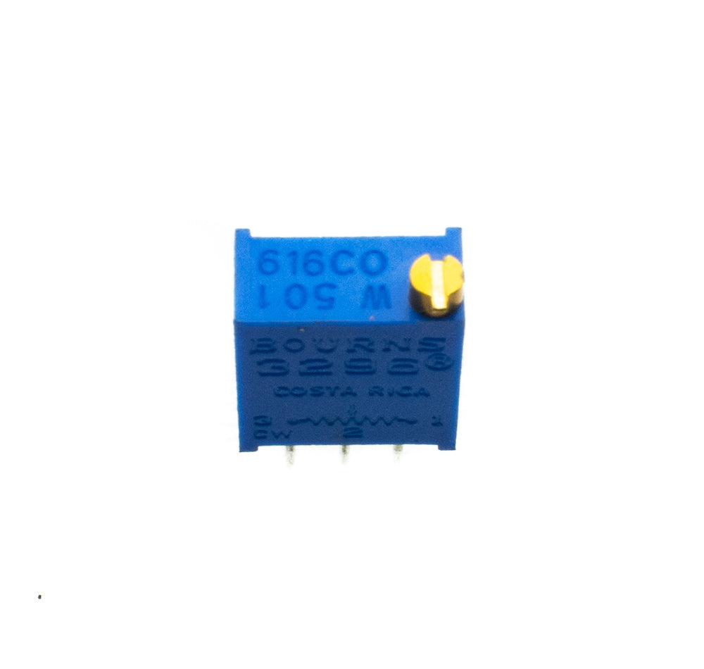 10k Multiturn Trimpot Trimming Potentiometer Through-hole - Electra Traders | Electronic Components & Gadgets India