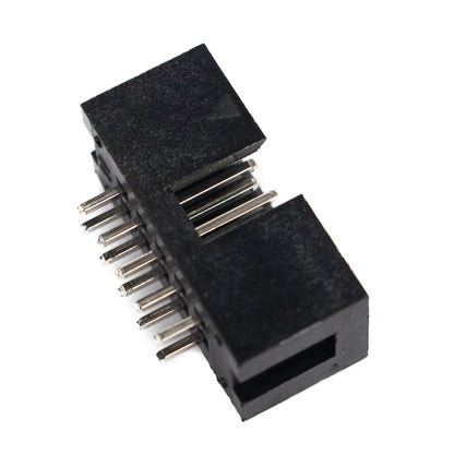 10 Pin FRC Shrouded Male Box Connector - Electra Traders | Electronic Components & Gadgets India