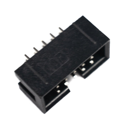 10 Pin FRC Shrouded Male Box Connector - Electra Traders | Electronic Components & Gadgets India