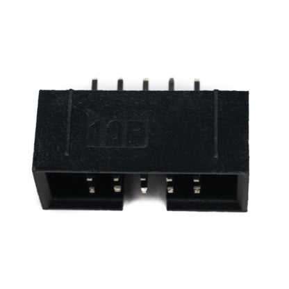 10 Pin FRC Shrouded Male Box Connector - Electra Traders | Electronic Components & Gadgets India