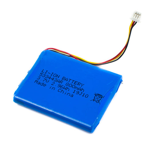 3.7V 800mAh Rechargeable Lithium Ion Battery - Electra Traders | Electronic Components & Gadgets India