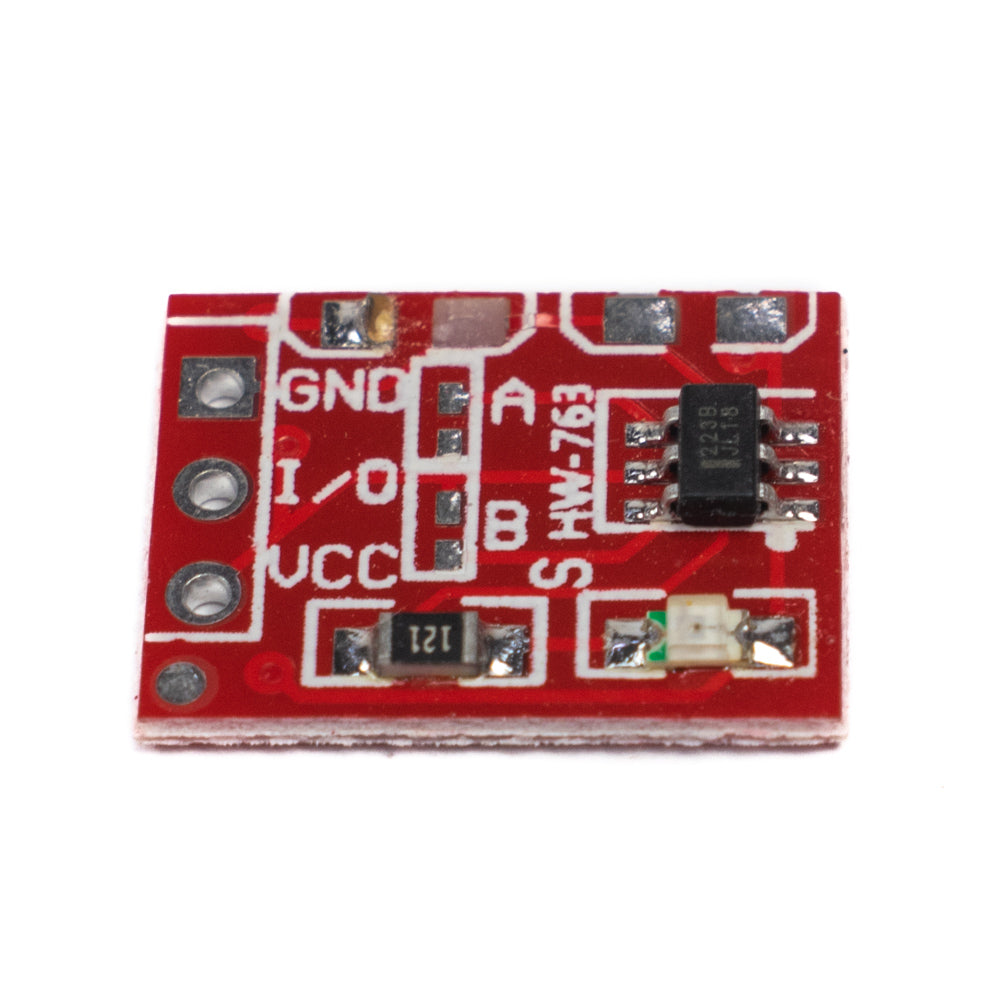 TTP223 Capacitor Type Single Channel Touch Sensor - Electra Traders | Electronic Components & Gadgets India