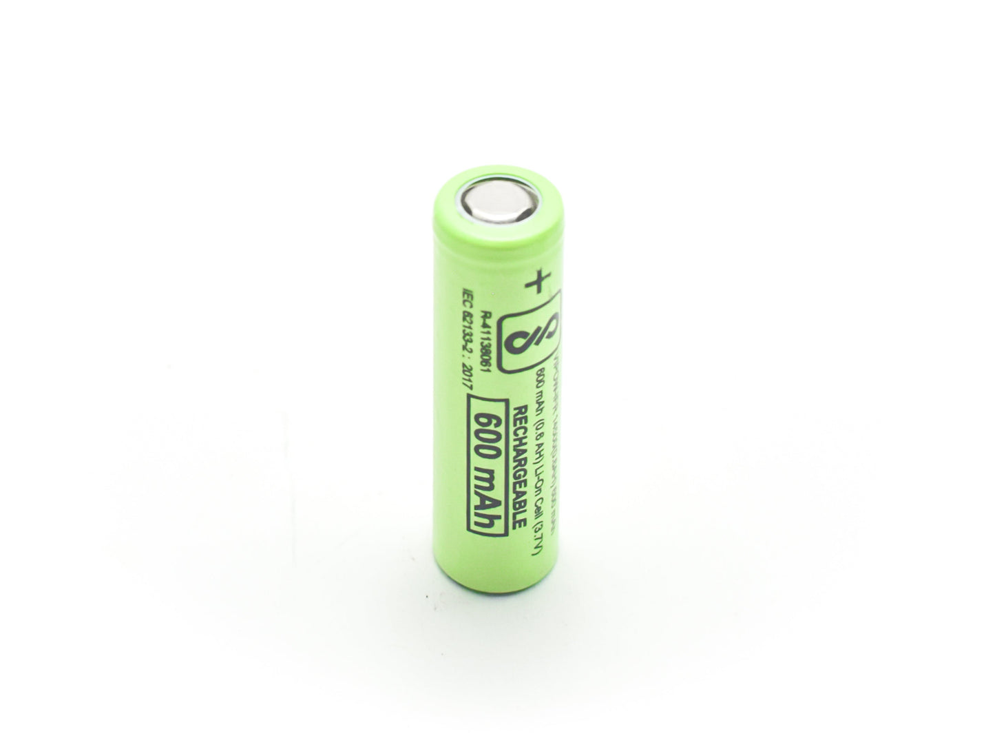 3.7V 600mAh 14500 Lithium-Ion Battery - Electra Traders | Electronic Components & Gadgets India