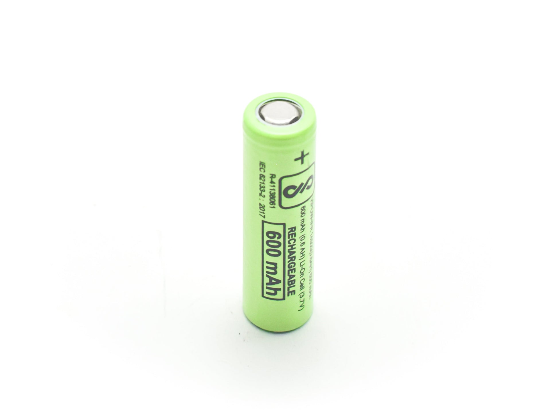3.7V 600mAh 14500 Lithium-Ion Battery - Electra Traders | Electronic Components & Gadgets India