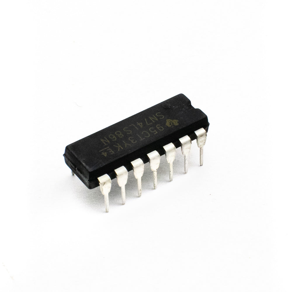 SN74LS86N Quad XOR Gate IC DIP-14 Package - Electra Traders | Electronic Components & Gadgets India