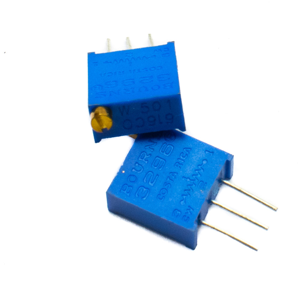 10k Multiturn Trimpot Trimming Potentiometer Through-hole - Electra Traders | Electronic Components & Gadgets India