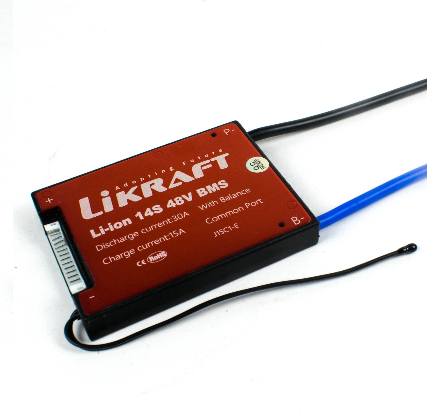 14S 48V 30A Lithium Ion Battery BMS Waterproof with Balance Charging - Electra Traders | Electronic Components & Gadgets India