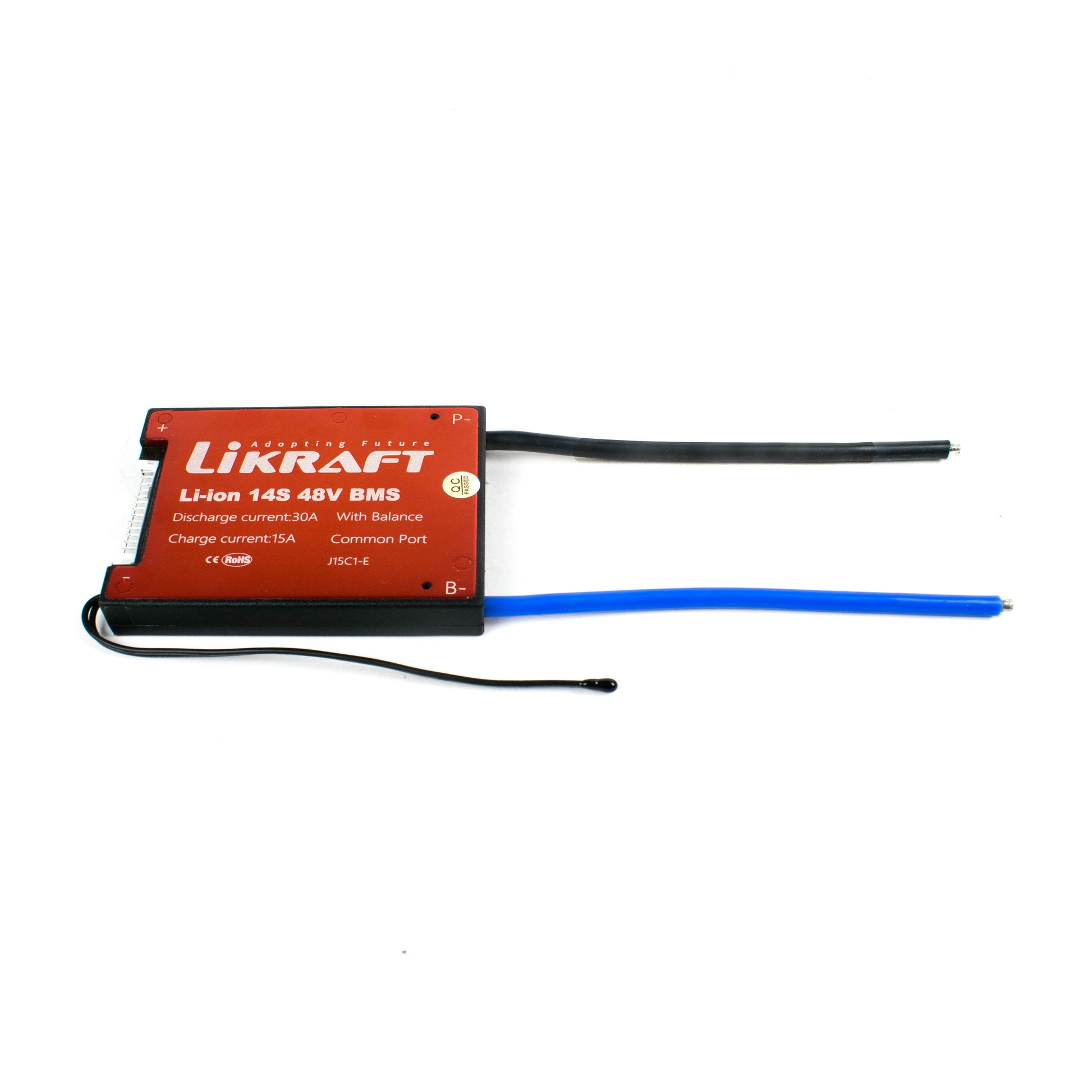 14S 48V 30A Lithium Ion Battery BMS Waterproof with Balance Charging - Electra Traders | Electronic Components & Gadgets India