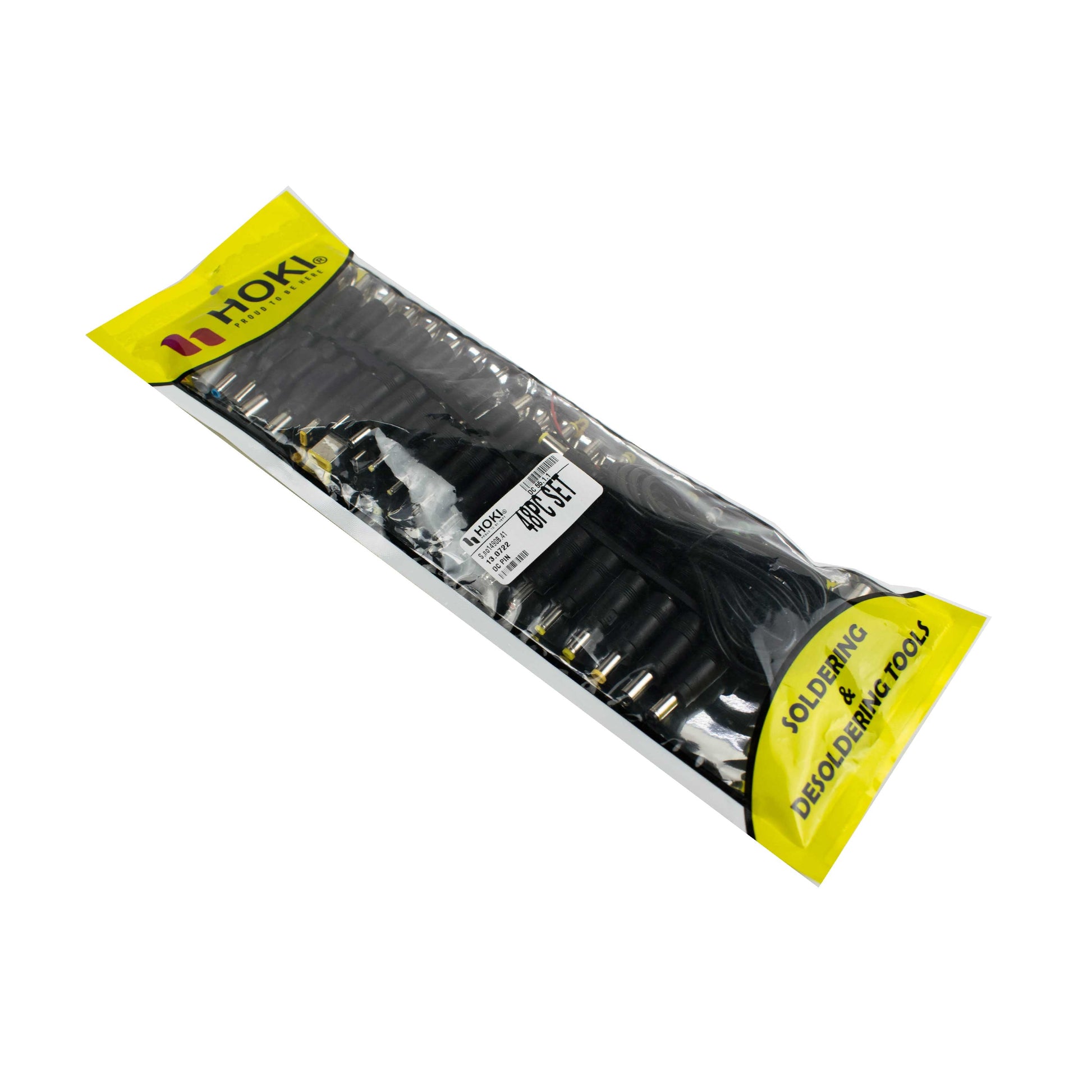 DC Power Supply Connector Plug Converter Jack Set of 48 pcs - Electra Traders | Electronic Components & Gadgets India