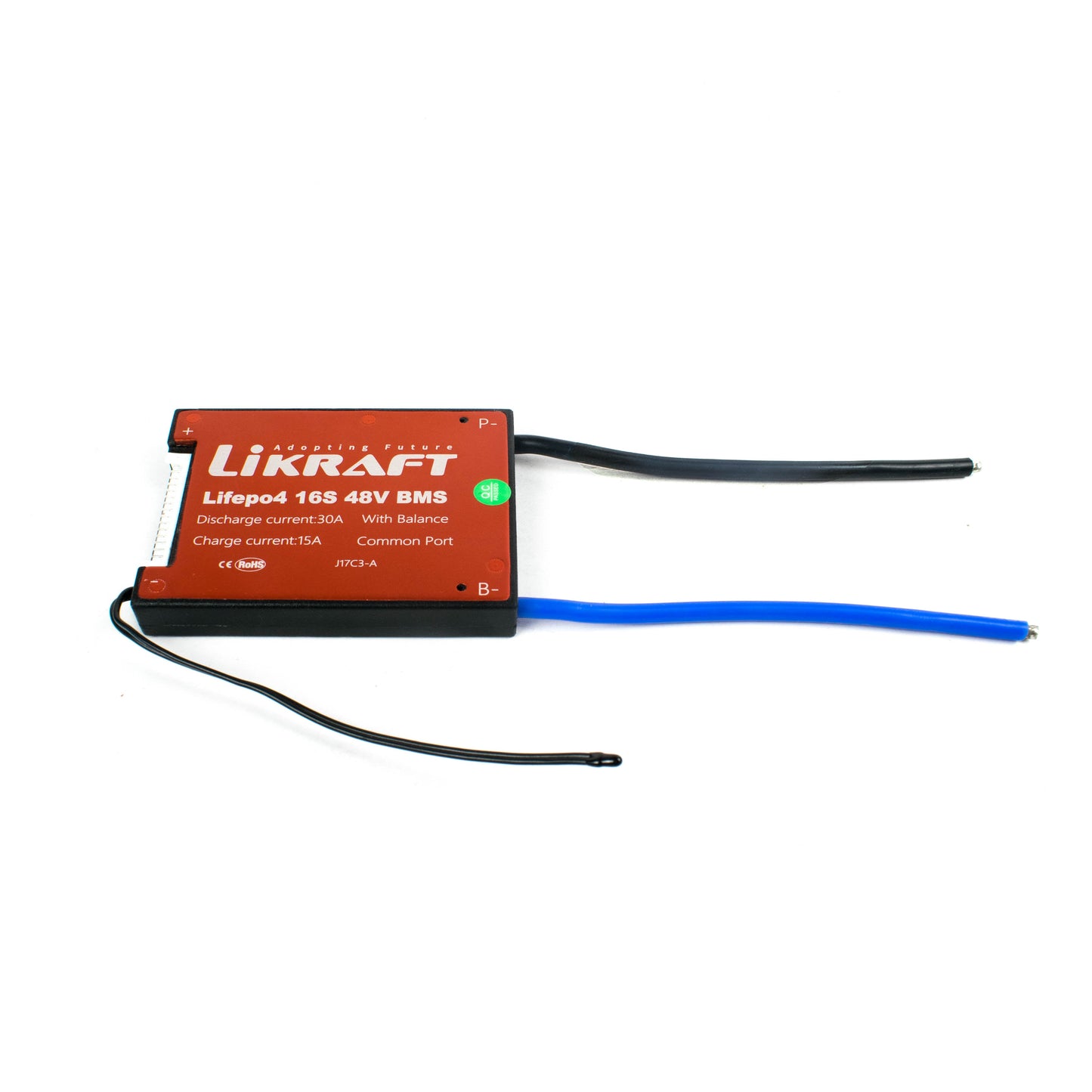 16S 48V 30A LiFePO4 Battery BMS Waterproof with Balance Charging - Electra Traders | Electronic Components & Gadgets India