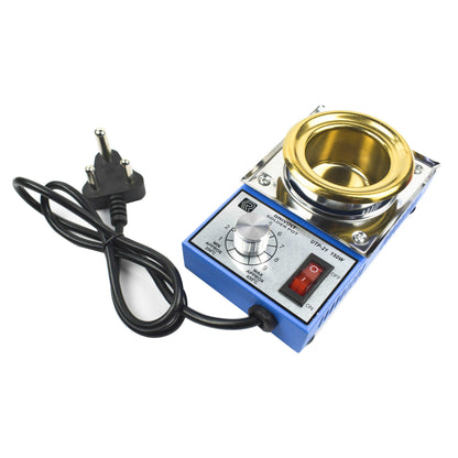 UNIVOLT UTP-21 150W 50mm Solder Pot - Electra Traders | Electronic Components & Gadgets India