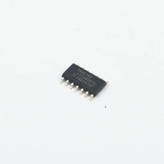 74HC14D Hex inverting Schmitt Trigger IC (SMD Package) - Electra Traders | Electronic Components & Gadgets India