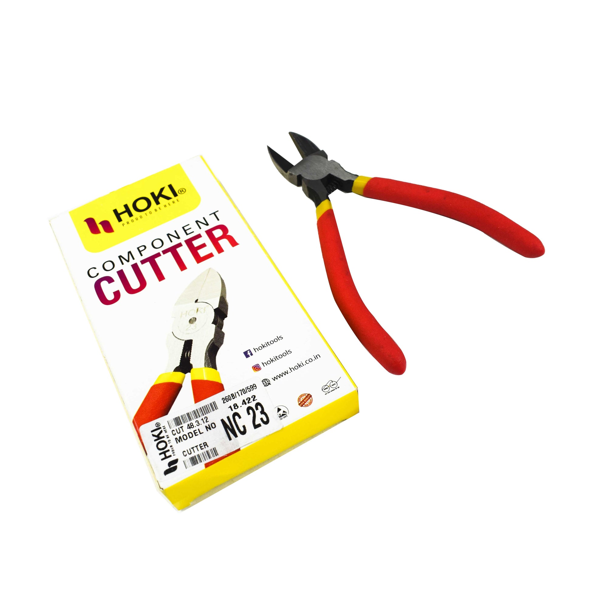 HOKI Component Lead / Wire Cutter (NC-23) - Electra Traders | Electronic Components & Gadgets India