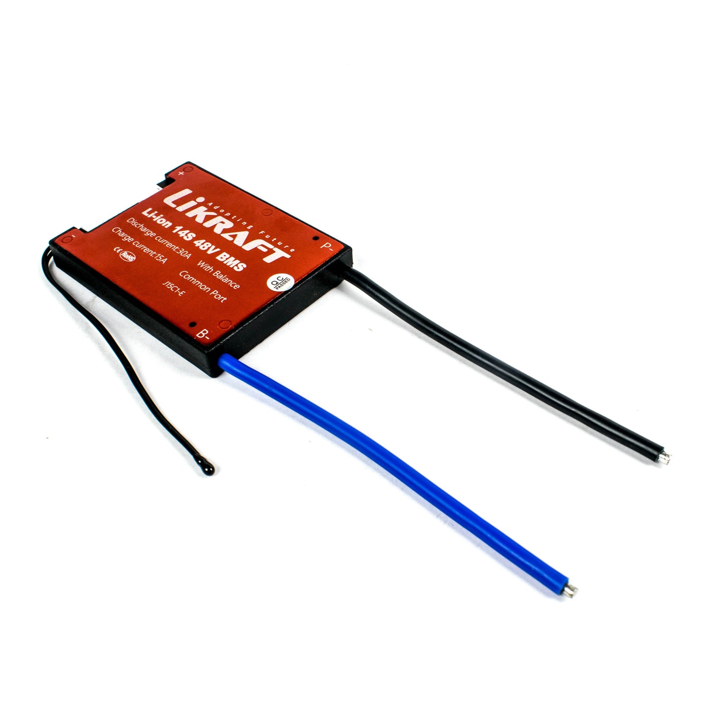 14S 48V 30A Lithium Ion Battery BMS Waterproof with Balance Charging - Electra Traders | Electronic Components & Gadgets India