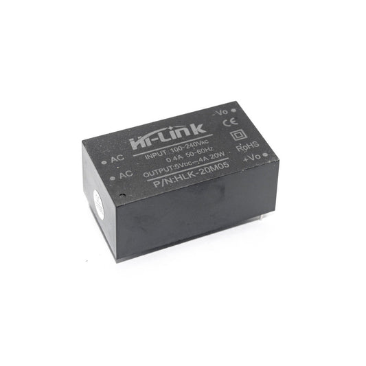 Hi-Link HLK-20M05 5V 20W AC-DC Power Converter (AC to DC Switch Power Supply Module) - Electra Traders | Electronic Components & Gadgets India