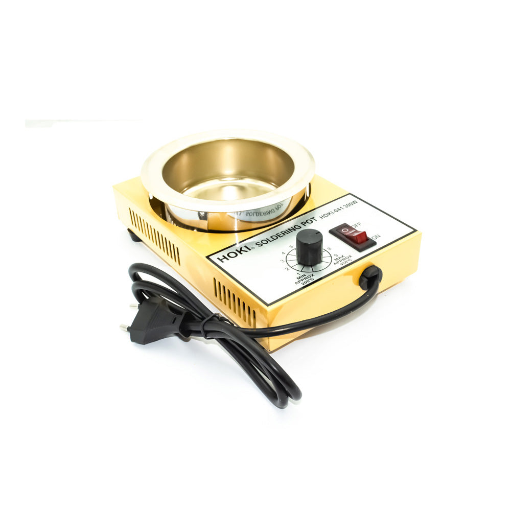 Hoki 300W Lead-Free Soldering Pot - Electra Traders | Electronic Components & Gadgets India