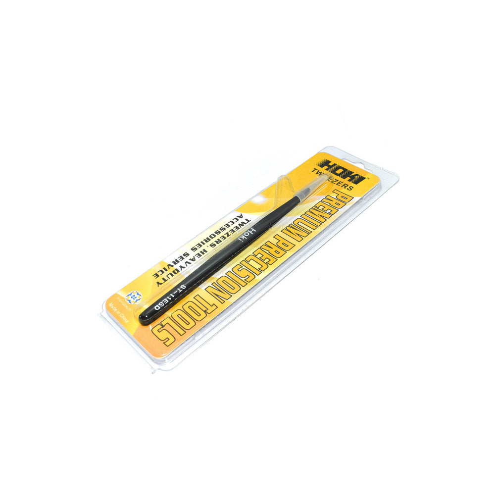 Hoki ST-11ESD Straight Tweezer - Electra Traders | Electronic Components & Gadgets India