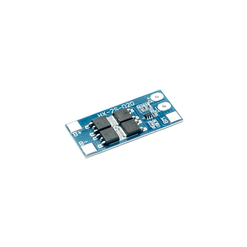 HX-2S-D20 7.4V BMS 2S 20A 18650 Lithium Battery Protection Board - Electra Traders | Electronic Components & Gadgets India
