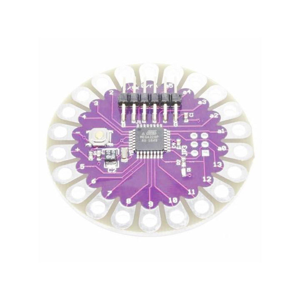 Arduino LilyPad 328 ATmega328P Board - Electra Traders | Electronic Components & Gadgets India