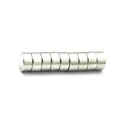 12 x 5mm Neodymium Magnet Cylindrical - Electra Traders | Electronic Components & Gadgets India