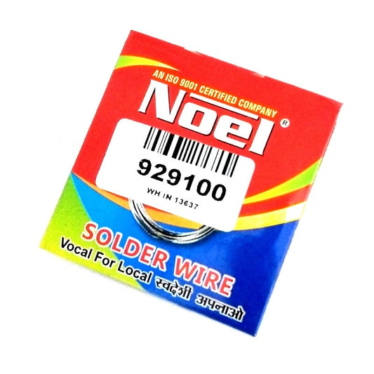Noel Solder Wire 60/40 1.00mm 10gm - Electra Traders | Electronic Components & Gadgets India