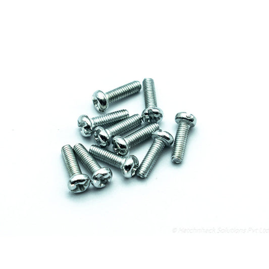 Phillips Head M3 X 12 mm Bolt (Mounting Screw for PCB) - Electra Traders | Electronic Components & Gadgets India
