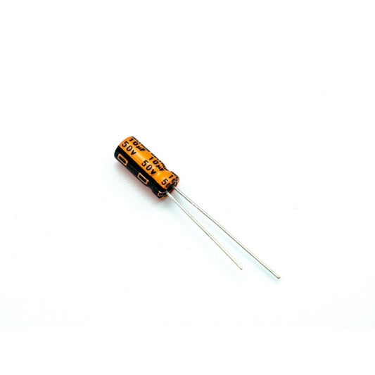 10µF 50V Polar Capacitors - Electra Traders | Electronic Components & Gadgets India