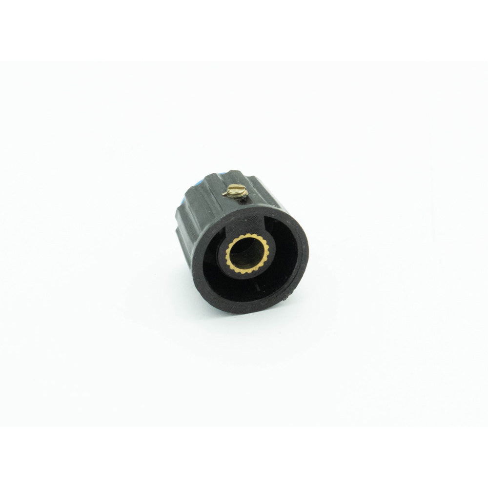 Potentiometer Knob Blue 21mm for 6mm Shaft - Electra Traders | Electronic Components & Gadgets India