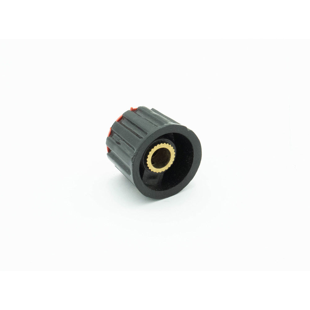 Potentiometer Knob Orange 21mm for 6mm Shaft - Electra Traders | Electronic Components & Gadgets India