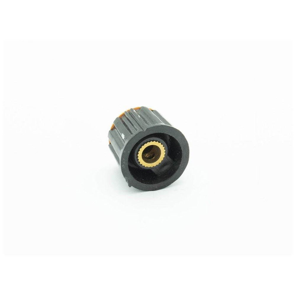 Potentiometer Knob Yellow 21mm for 6mm Shaft - Electra Traders | Electronic Components & Gadgets India