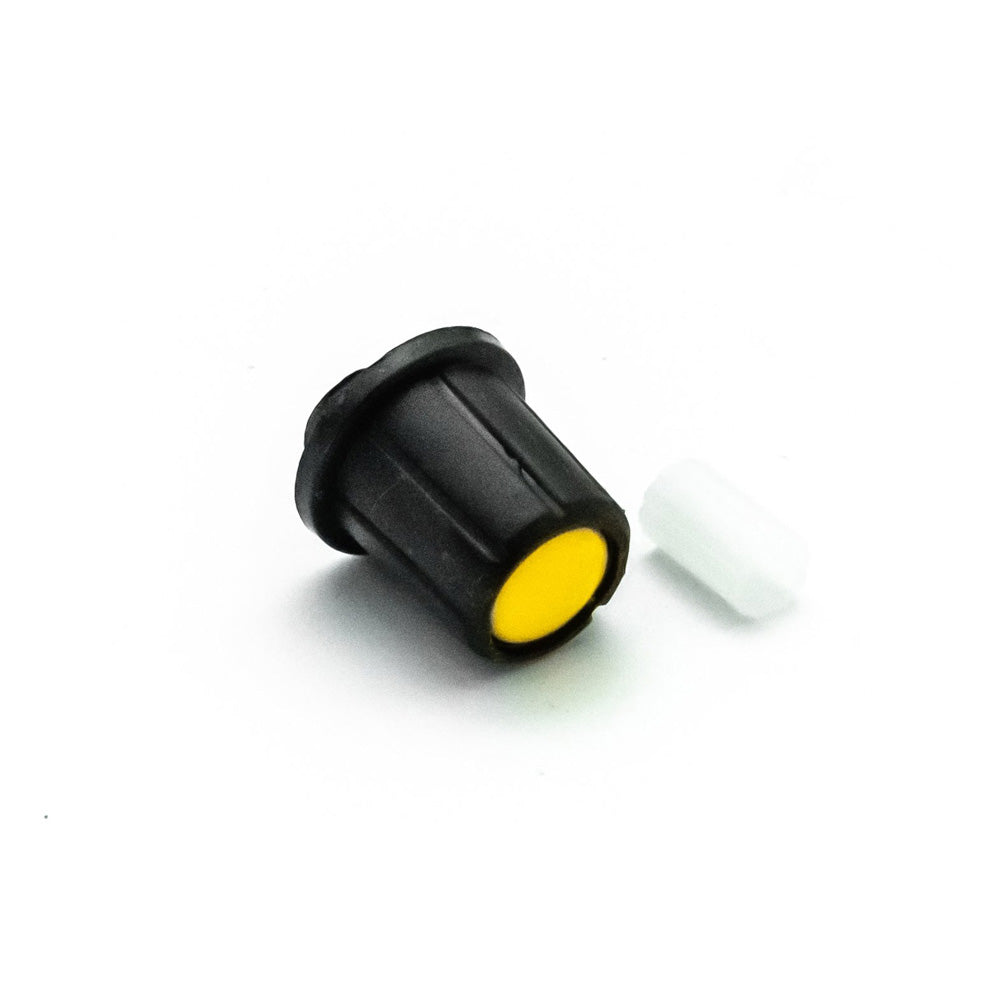 Potentiometer Knob Yellow - Electra Traders | Electronic Components & Gadgets India