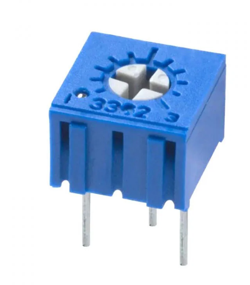 10K Ohm Trimming Potentiometer 3362 Package - Electra Traders | Electronic Components & Gadgets India