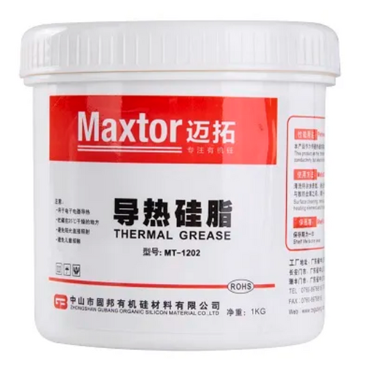 1 Kg Maxtor MT-1202 Thermal Grease - Electra Traders | Electronic Components & Gadgets India