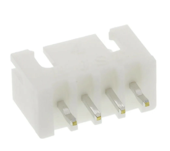 4 Pin JST Connector Male - 2.54mm Pitch - Electra Traders | Electronic Components & Gadgets India