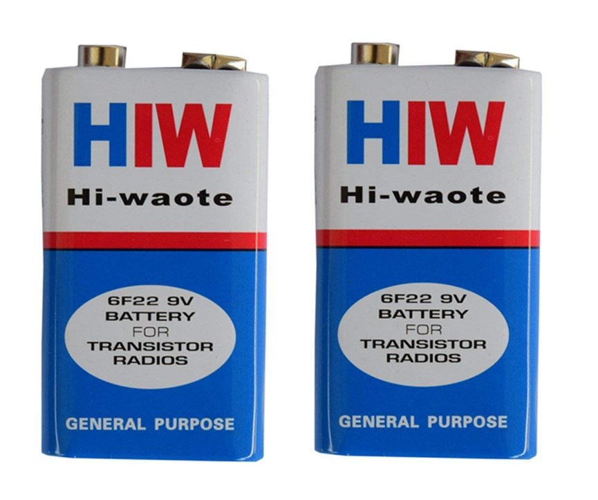 Hi-Watt 9V Battery - Electra Traders | Electronic Components & Gadgets India