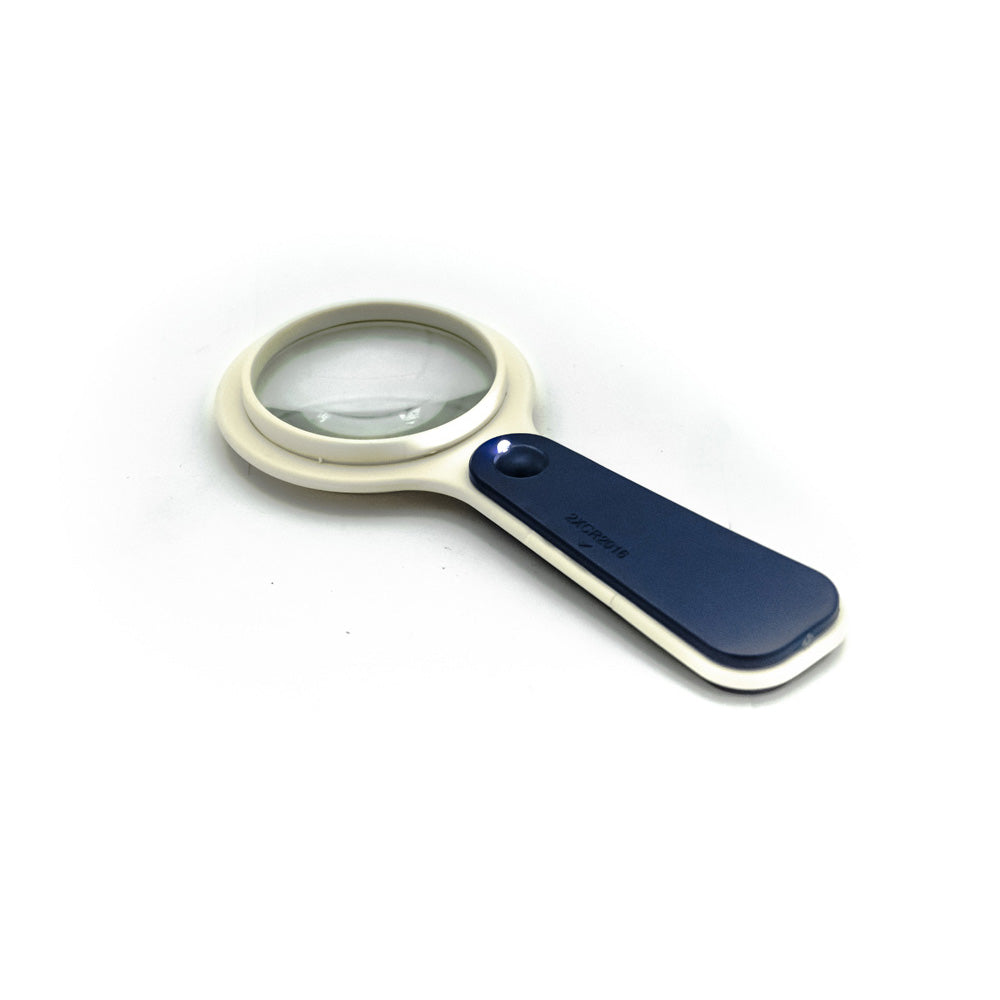 LED Illuminating 5X Magnification Craft Hand Held Magnifying Lens - Electra Traders | Electronic Components & Gadgets India
