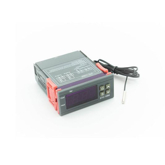 STC-1000 220V AC Digital Temperature Controller Thermostat Module with Temperature Sensor Probe - Electra Traders | Electronic Components & Gadgets India