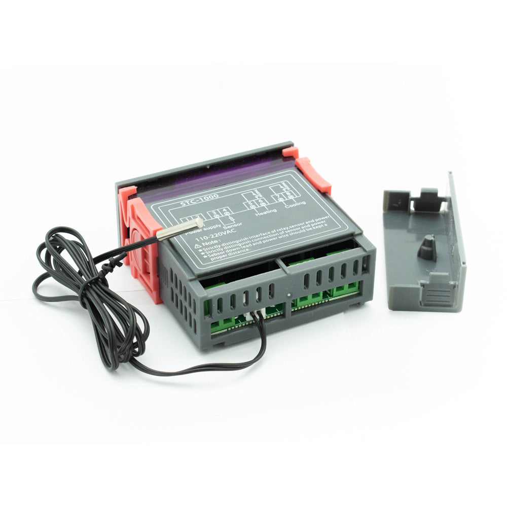 STC-1000 220V AC Digital Temperature Controller Thermostat Module with Temperature Sensor Probe - Electra Traders | Electronic Components & Gadgets India