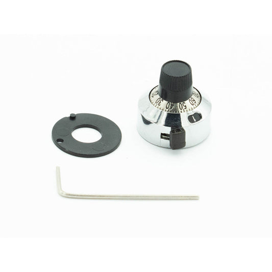Turn Indicating Dial Potentiometer Knob for 6mm Shaft - Electra Traders | Electronic Components & Gadgets India