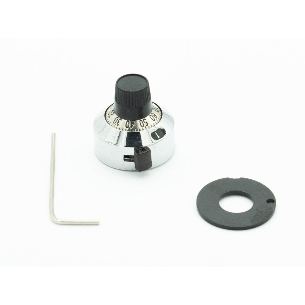 Turn Indicating Dial Potentiometer Knob for 6mm Shaft - Electra Traders | Electronic Components & Gadgets India