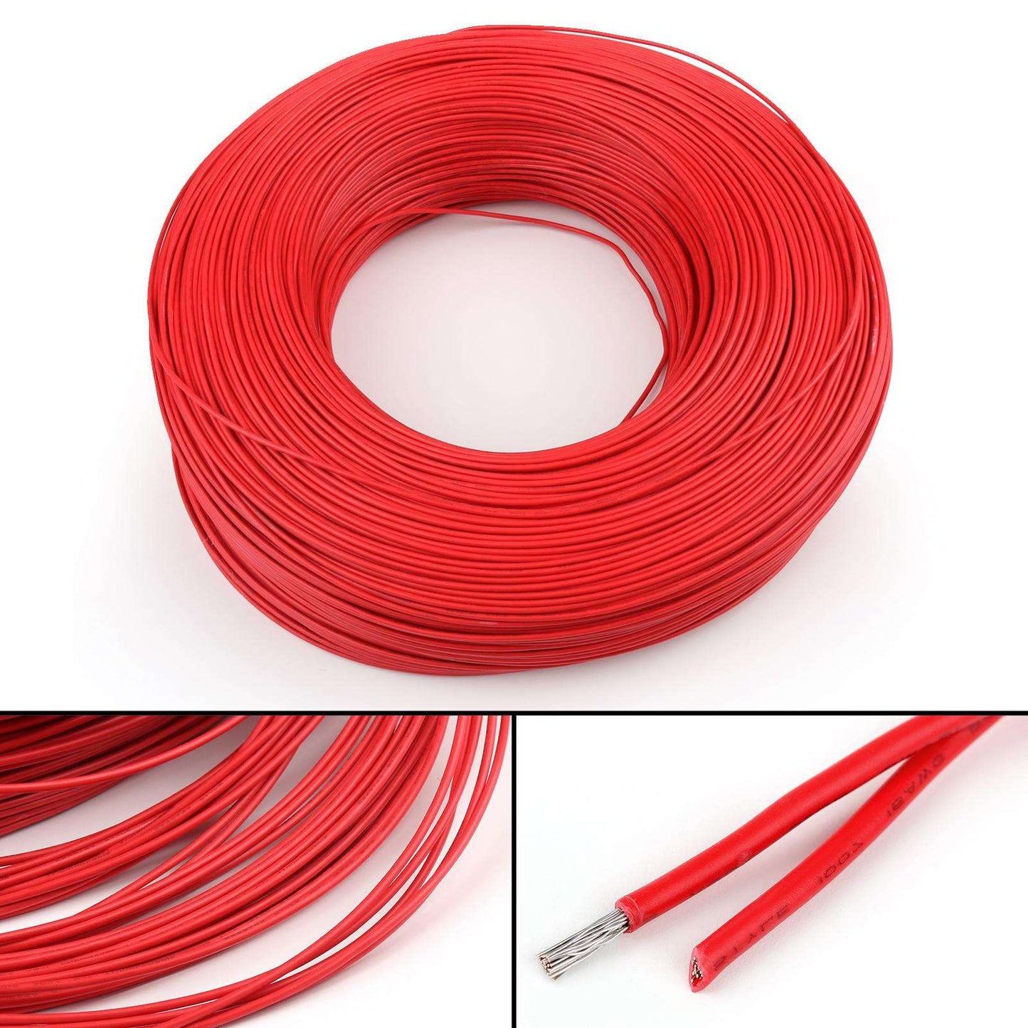 1 Meter UL1007 18AWG PVC Electronic Wire (Red) - Electra Traders | Electronic Components & Gadgets India