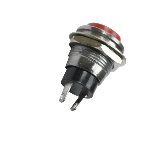 1.5A 250V Red Momentary Push Button Switch - Electra Traders | Electronic Components & Gadgets India
