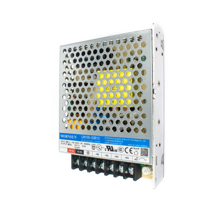 12V 8.5A Mornsun Power Supply (LM100-20B12) - Electra Traders | Electronic Components & Gadgets India