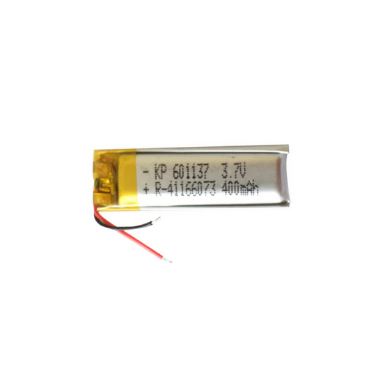 KP 601137 3.7V 400mAh Lithium-Polymer Battery - Electra Traders | Electronic Components & Gadgets India