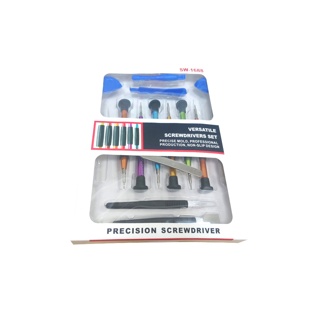 SW-1688 14 in 1 Versatile Screwdriver Set - Electra Traders | Electronic Components & Gadgets India