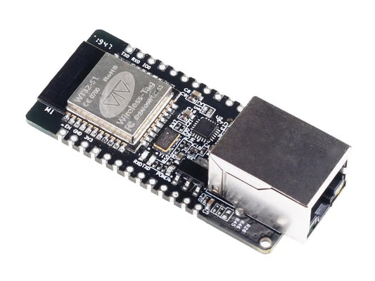 WT32-ETH01 Serial to Ethernet Module Gateway Module with WiFi +Bluetooth - Electra Traders | Electronic Components & Gadgets India