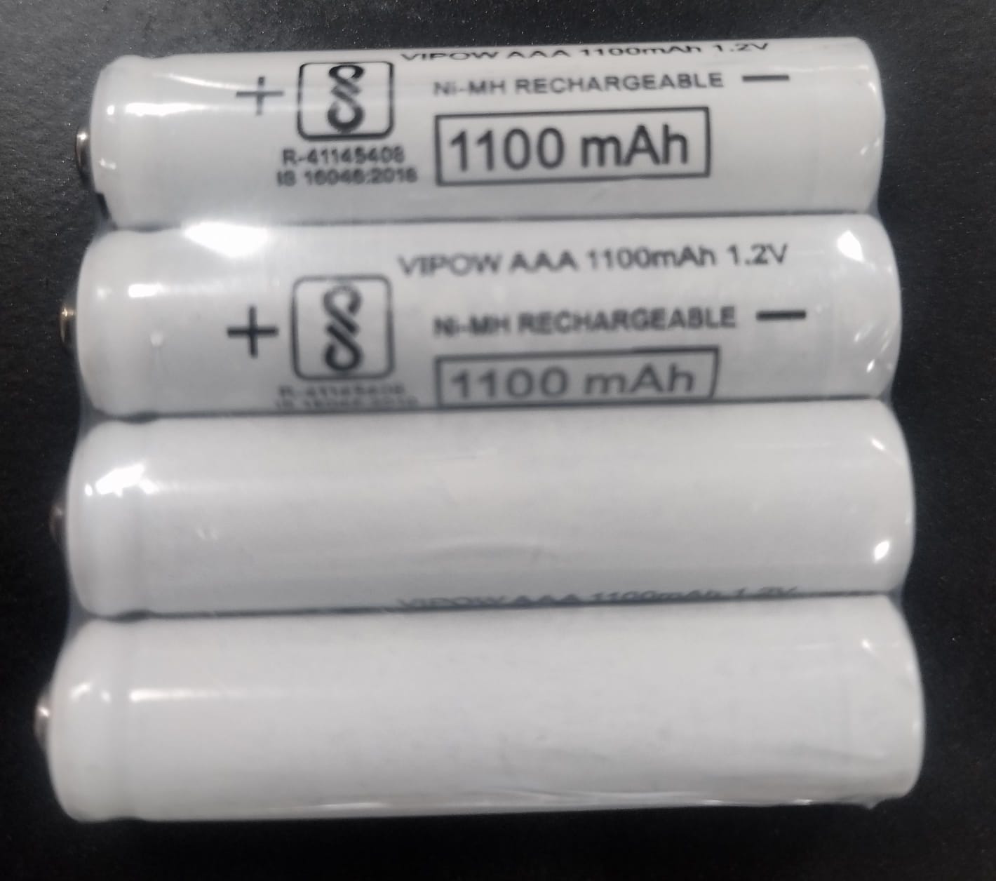 Vipow AAA 1100mAh 1.2v Ni-Mh Rechargeable Battery - Electra Traders | Electronic Components & Gadgets India